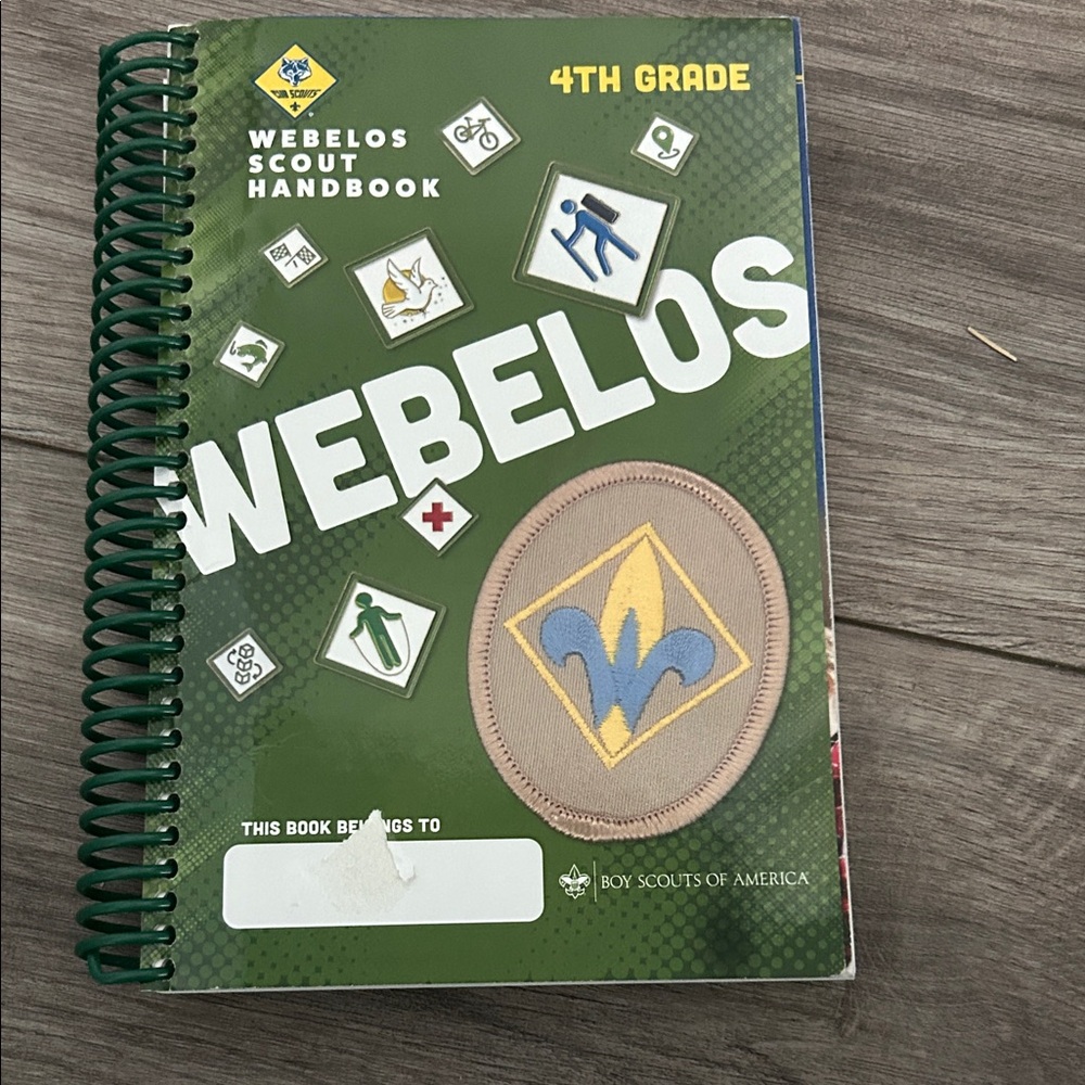 Webelos Scout Handbook 4th Grade